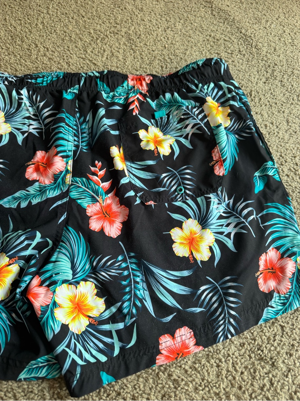 George Floral Swim Trunks - Picture 4 of 4